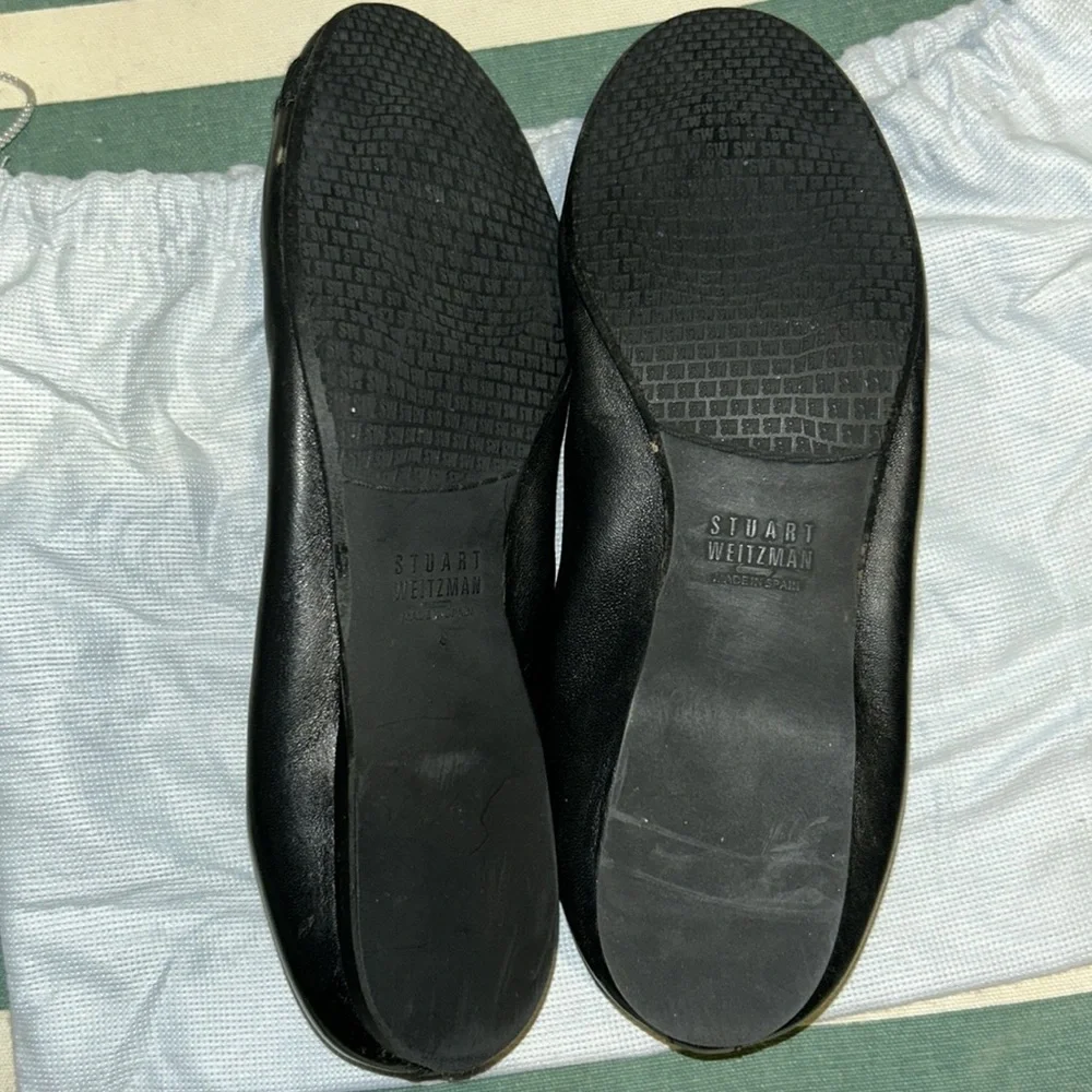 Stuart Weitzman Ballet Flats size 7 1/2 narrow. Comes with dust cover. - Picture 3 of 7